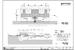 Deck-mounted apron-ship (2.5mx5m) accommodation